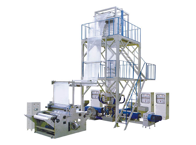 三層共擠旋（xuán）轉吹膜（mó）機